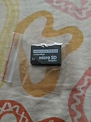 SIFIR YENİ-Memory Stick Pro Duo-Micro SD Adapter--For SONY PSP+SONY FOTO MAK