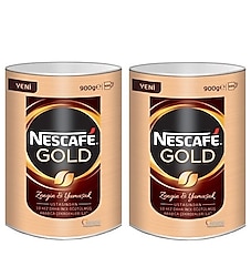 Nescafe Gold Hazır Kahve Teneke 900 G x 2 ADET