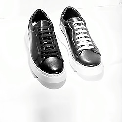 HAKİKİ DERİ SPOR GÜNLÜK SİYAH YENİ (39-45) ERKEK AYAKKABI