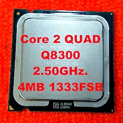 Intel Core 2 Quad Q8300 2.5 GHz 4 MB Cache 1333 MHz LGA775 İşlemci-(KARGO ÜCRETSİZ)