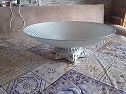 Sunum Dekoratif Meyvelik Sebzelik Cam Çelik Kase