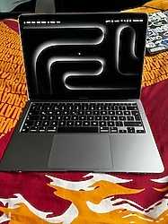 MacBook Air M1 13.3 | %96 Pil 8/256 Kutulu, Kılıflı