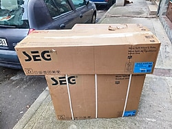 SEG marka 18.000 BTU sıfır kutulu ücretsiz servis montajlı 2 yıl garantili