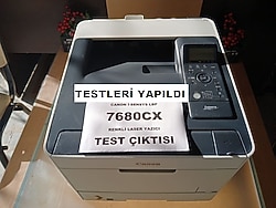 canon i-sensys lbp 7680cx yazıcı(İKİNCİEL)