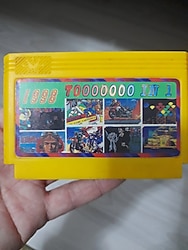 Nostalji Atari 7.000.000 in 1 Oyun Kaseti..Tv'den çekilen resimdeki oyunlar vardır..Kaset sorunsuz çalışıyor..