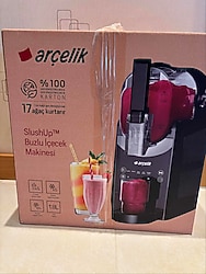 Sıfır durumda Arçelik SlushUp Buzlu içecek makinesi