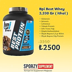 Bpi Best Whey 2330gr ( SIFIR ÜRÜN )