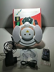 Vintage disco laser dekoratif ışık. Koleksiyonluk, kutulu, çalışır.