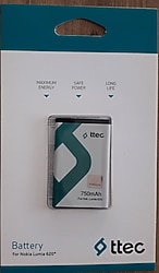 NOKİA LUMİA 620 PİL SIFIR YENİ ttec marka