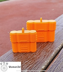 AA AAA Pil Kutusu Outdoor Tactical Kamp