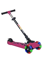 KATLANABİLİR SCOOTER İŞİKLİ SİLİKON TEKER