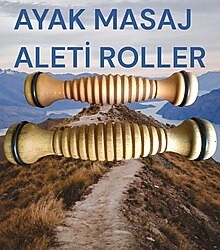 Ahşap ayak roller.