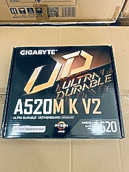 igabyte A520M K V2 5100mhz(OC) M.2 AM4 mATX Anakart