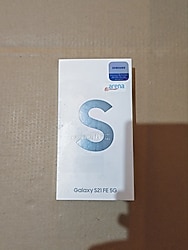 Samsung s21 fe siyah 5g. kapalı kutu