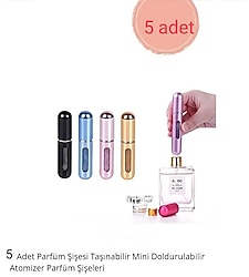 #Parfüm #Şişesi 5 âdet #Taşınabilir #Mini #Doldurulabilir #Atomizer #Parfüm Şişeleri #osmaniye #adana #ceyhan #atlasssho