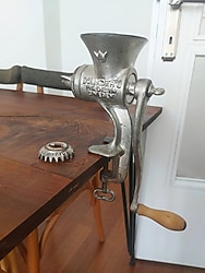 antika manuel kıyma aleti