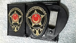 WAW.YAKIN KORUMA ROZETLI CÜZDANI v KEMER ROZETI AL.SADECE YAKIN KORUMA KIMLIK KARTLI PERS.SATILIR.SIVILE SATILMAZ