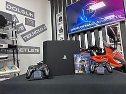 PlayStation 4 Pro 1TB Çift Kol + Uncharted 4 Oyun CD’si (İKİNCİ EL)