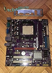ECS GeForce6100PM-M2 (V3.0) Soket AM2+ AM3 DDR2 ANAKART Phenom II destekli  