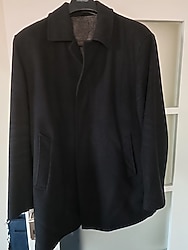 White stone kaşmir kaban