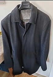 White stone kaşmir kaban