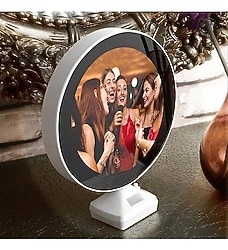 FOTOĞRAF'LI SİHİRLİ IŞIKLI AYNA