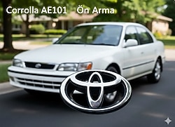 Toyota AE101 Efsane Kasa Ön Panjur Arması