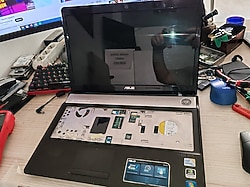 ASUS N61VG ANAKART KASA VS..