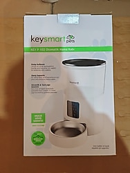 Keysmart zamam ayarlı otomatik mama kabı. sıfır