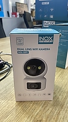 Inox 3+3 Mp 1080P Full HD Wi-Fi Çift Lens Gece Görüş İç Ortam Kamera