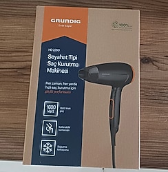 GRUNDIG HD2260 SAÇ KURUTMA FÖN  MAKİNESİ