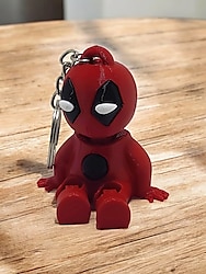 🛍️ EŞSİZ 3D BASKI BABY DEADPOOL ANAHTARLIK! 🛍️