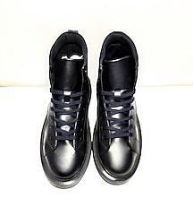 HAKİKİ DERİ SPOR BOT YENİ SİYAH (40-44) ERKEK AYAKKABI