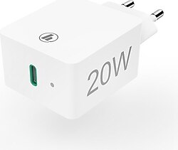 Hama 20 Watt Usb-c Hızlı Şarj Adaptörü Beyaz, Sıfır