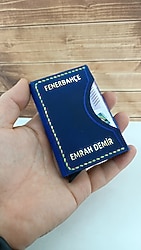 --sıfır ürün-- Fenerbahçe Hakiki deri RFİD güvenlikli mekanizmalı kartlık