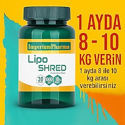 Lipo Shred ImperiumPharma 30 Kapsül ( SIFIR ÜRÜN )