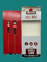 Micro Hızlı Şarj Kablosu 2 Metre kaliteli Sıfır