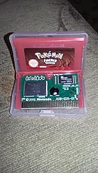 YENİ-SIFIR- POKEMON FİRERED VERSİON+KRUMA KABI-GAMEBOY ADWANCE