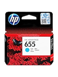 HP Orijinal 655 Mürekkep Kartuşu Mavi (CZ111AE)