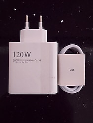 120W GaN Orjinal Turbo Hızlı Şarj Aleti Saniyeli 6A Type C Set "SIFIR ÜRÜN"