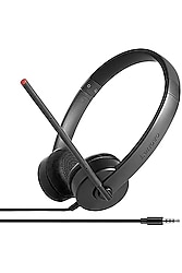 Lenovo 4XD0K25030 Essential Stereo Analog Çağrı Merkezi Kulaklığı, Sıfır
