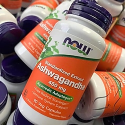 NOW Ashwagandha Extract 450mg. / 90 VCaps.