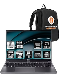 Acer Aspire Go 15 Intel Core i5 1334U 64GB 4TB SSD 15.3" FHD+ W11H Taşınabilir Bilgisayar