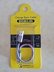 Qualcomm 3.0 Type C Hızlı Şarj / Data Kablo