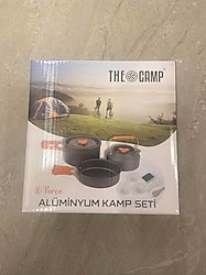 The camp 10 parça kamp seti (sıfır ürün )