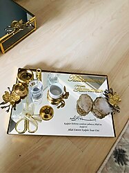 Nişan söz hediyelik tepsisi