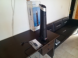 kule tipi uzaktan kumandalı salınımlı seramik ısıtıcı