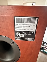 Klipsch Synergy B-3 Bookshelf Hoparlör – Ev Sineması ve Müzik Tutkunları İçin Güçlü Ses