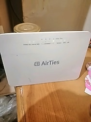 airties air 5750 adsl/vdsl modem ayağı yoktur