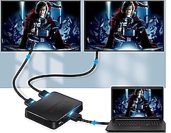 4K HDMI Uyumlu 1x2 Çoklayıcı (Splitter)